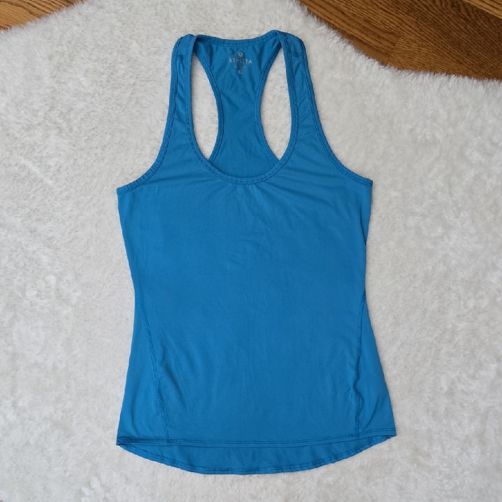 Athleta Blue Tank Top, Womens Extra Small, Great Condition